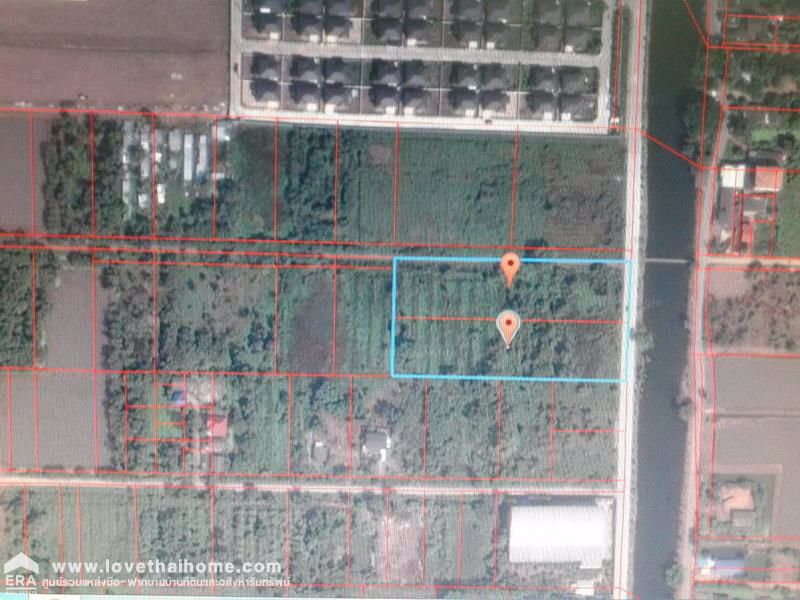 ที่ดินเปล่า-เนื้อที่-7-ไร่-1-งาน-43-ตารางวา-ตั้งอยู่-คลอง-6-ถนนรังสิต-นครนายก